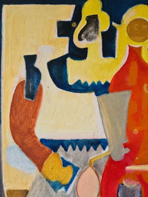 Niet of onleesbaar gesigneerd - Picasso achtig werk kopen? Bied vanaf 1!