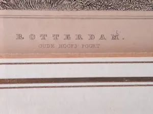William John Cooke - rotterdam; oude hoofd poort anno 1860 kopen? Bied vanaf 50!