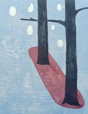 Margot de Jager - Bomen, aluminiumprint (kleine oplage) vendu pour 35€ !
