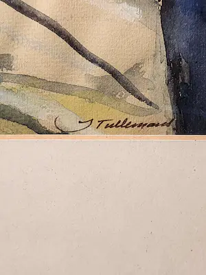 Jan Tullemans - Gesprek op het strand kopen? Bied vanaf 50!