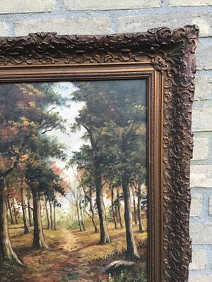 Niet of onleesbaar gesigneerd - Paadjes door het bos kopen? Bied vanaf 1!