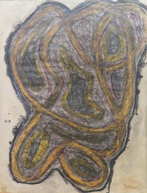 Piet Stenneberg - Zeldzaam vroeg abstract werk uit 1950 kopen? Bied vanaf 75!