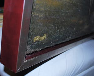 Henri van de Velde - Reiger in landschap - symbolisme - olieverf kopen? Bied vanaf 85!