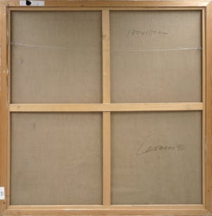 Henk van Vessem - Olieverf op doek, Zonder titel - Ingelijst (Zeer groot) kopen? Bied vanaf 500!