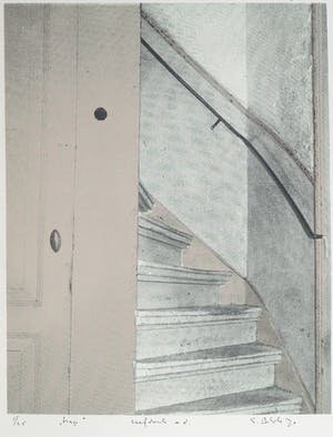 Ernst Blok - Zeefdruk, Trap kopen? Bied vanaf 35!