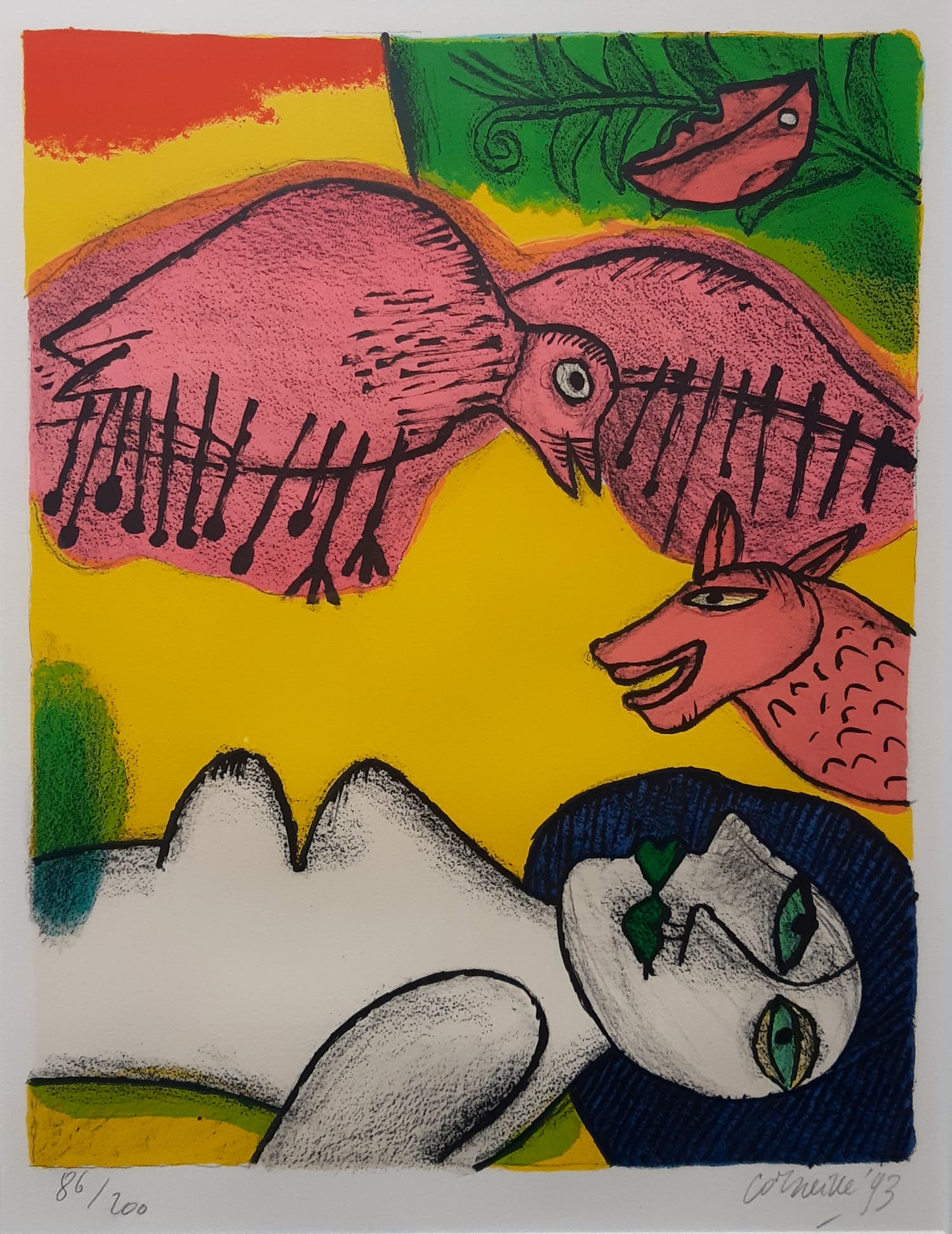 Corneille - " Mémoire de Bali- A" verkocht voor € 275!