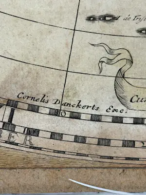 Cornelius Danckerts II - Zeer oude gravure van de wereld Nieuw Aerdsch Plein kopen? Bied vanaf 1500!