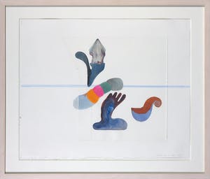 Gabrielle van de Laak - Gemengde techniek op papier, Zonder titel - Ingelijst kopen? Bied vanaf 70!