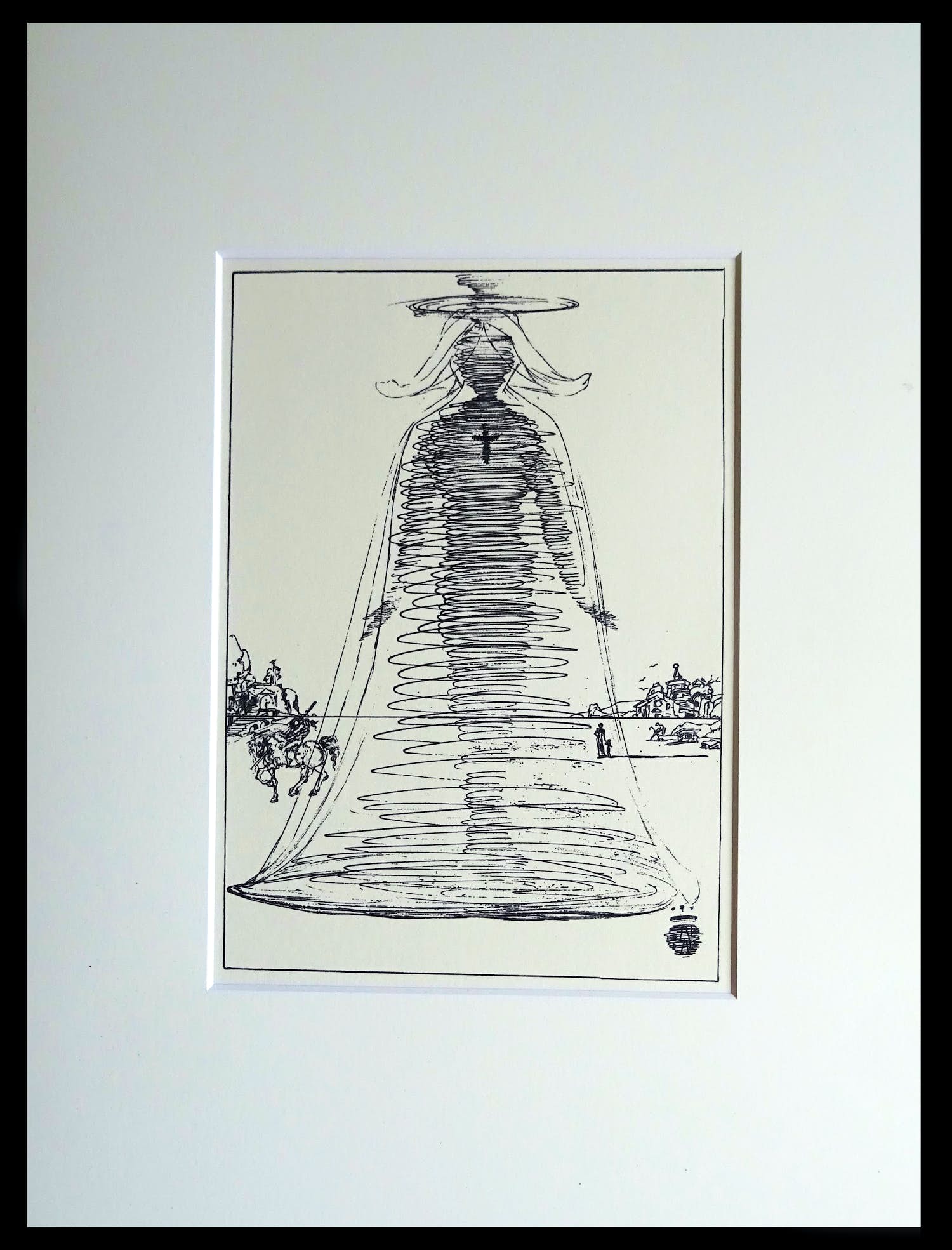 Salvador Dali - Engel Gabrielle 1944 - druckgesigneerd oplage 2.500 kopen? Bied vanaf 85!