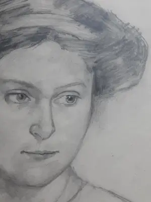 Coba Ritsema - Portrettekening kopen? Bied vanaf 135!