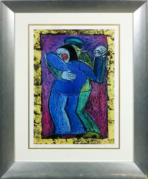 Theo Mackaay - It takes two to tango - Ingelijst verkauft für € 80!