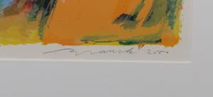 Willem Brauck - Zeefdruk, La Vallée - Ingelijst kopen? Bied vanaf 35!