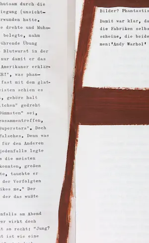 Joseph Beuys - Olieverf en potlood op papier, Das Warhol-Beuys-Ereignis - Ingelijst kopen? Bied vanaf 1!