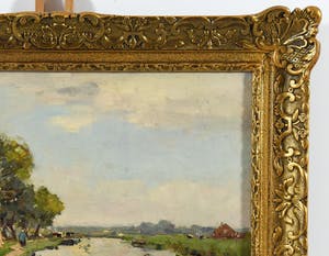 Louis Stutterheim - (1873 - 1943) - "Zomers landschap in 't Gooi" kopen? Bied vanaf 340!