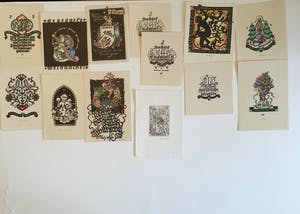 Niet of onleesbaar gesigneerd - 103 st., inclusief 12 dubbele, klein grafiek uit Duitsland en Oostenrijk 20e eeu kopen? Bied vanaf 1!