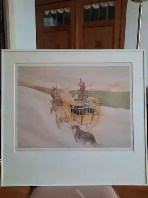 Henri de Toulouse-Lautrec - Fahrt über Land vendu pour 119€ !