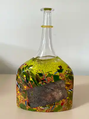 Bertil Vallien - fles / vaas "Satellite" - Artist Collection - Kosta Boda verkauft für € 113!