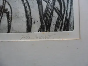 Ria Zurne - kleurenets 'Confrontatie in de geestentuin' kopen? Bied vanaf 25!