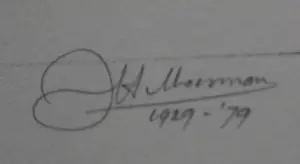 Joop Moesman - Gesigneerde litho uit Petit 4 kopen? Bied vanaf 125!