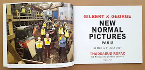 Gilbert & George - Katalog: New Normal Pictures, von beiden Künstlern handsigniert kopen? Bied vanaf 59!