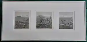 Reinder Homan - Landschapsetsen (drieluik) vendu pour 250€ !