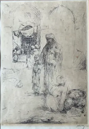 Marius Bauer - Blinde bedelaar kopen? Bied vanaf 165!