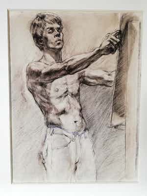 Sam Dillemans - Zelfportret verkocht voor € 900!