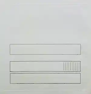 Etienne Mathieu Berenos - geometrische stapeling 3/3 kopen? Bied vanaf 20!