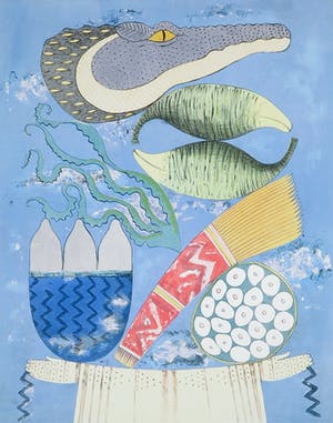 Lon Buttstedt - Litho, Food for thought II kopen? Bied vanaf 1!