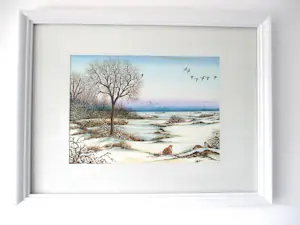 Ari Stolk - Patrijzen en eenden in winterlandschap kopen? Bied vanaf 159!