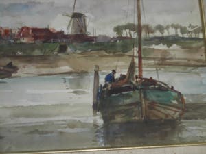 Martinus Leonardus Middelhoek - Aquarel - Landschap kopen? Bied vanaf 120!