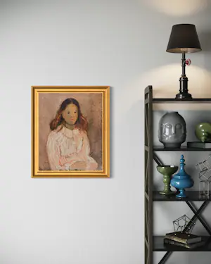 Rene Mels - Porträt eines jungen Mädchens um 1940 kopen? Bied vanaf 250!