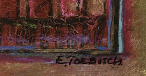 Eric Toebosch - Zeefdruk, Zonder titel - Ingelijst kopen? Bied vanaf 35!