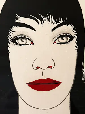 Felix Labisse - "Les Promesses d'un Visage" Kleurenlitho uit de reeks "Les Fleurs du mal" 1975 kaufen? Bieten Sie von 189!