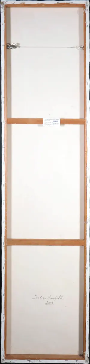 Felipe Campello - Gemengde techniek op doek, Zonder titel 3 (Zeer groot) (met ophangsysteem) kopen? Bied vanaf 1!