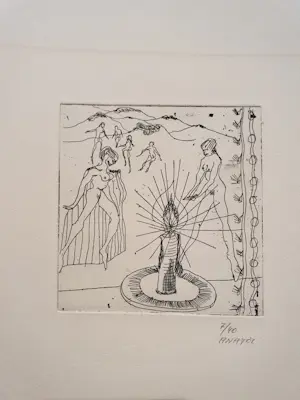 Anatol Herzfeld - Tekeningen 4 stuks kopen? Bied vanaf 160!