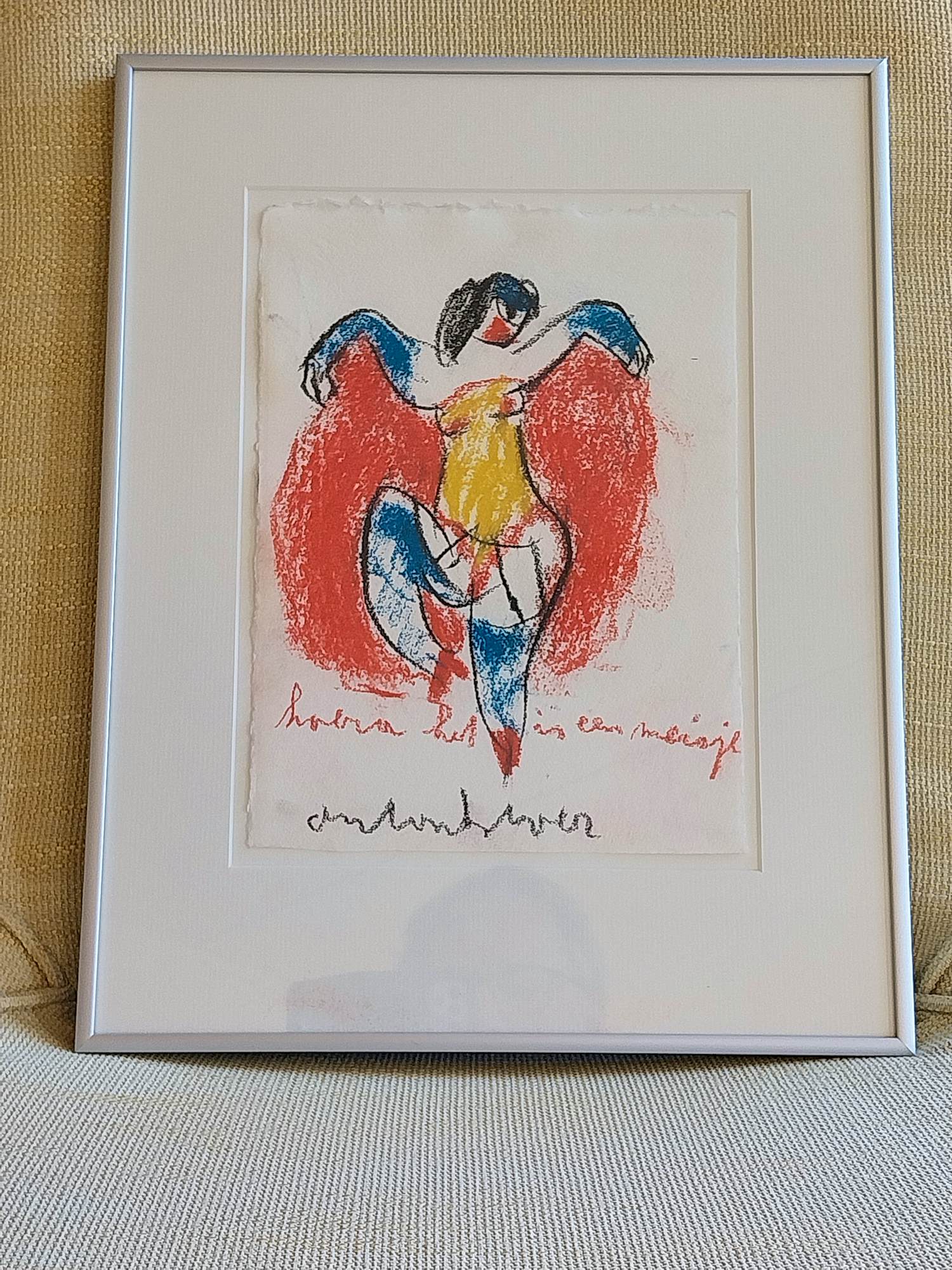 Anton Heyboer - Danseres met tekst (Hoera het is een meisje) verkocht voor € 175!