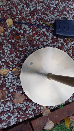 Jan des Bouvrie - Vloerlamp messing kleur met 5 kelkjes kopen? Bied vanaf 35!