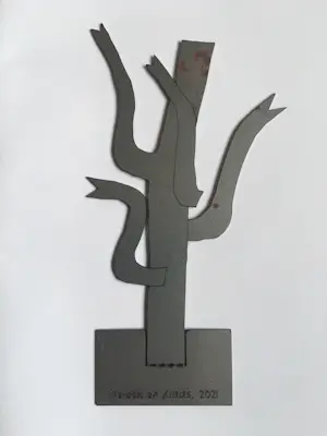 Klaas Gubbels - ijzeren beeld - 2021 kopen? Bied vanaf 150!