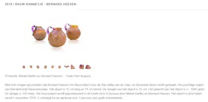 Bernard Heesen - Rauw kannetje kopen? Bied vanaf 50!