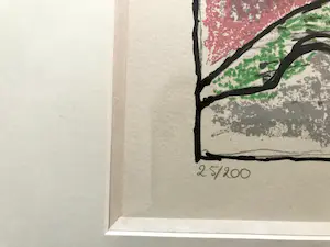 Corneille - oiseau sur la montagne (mooi ingelijst) kopen? Bied vanaf 150!