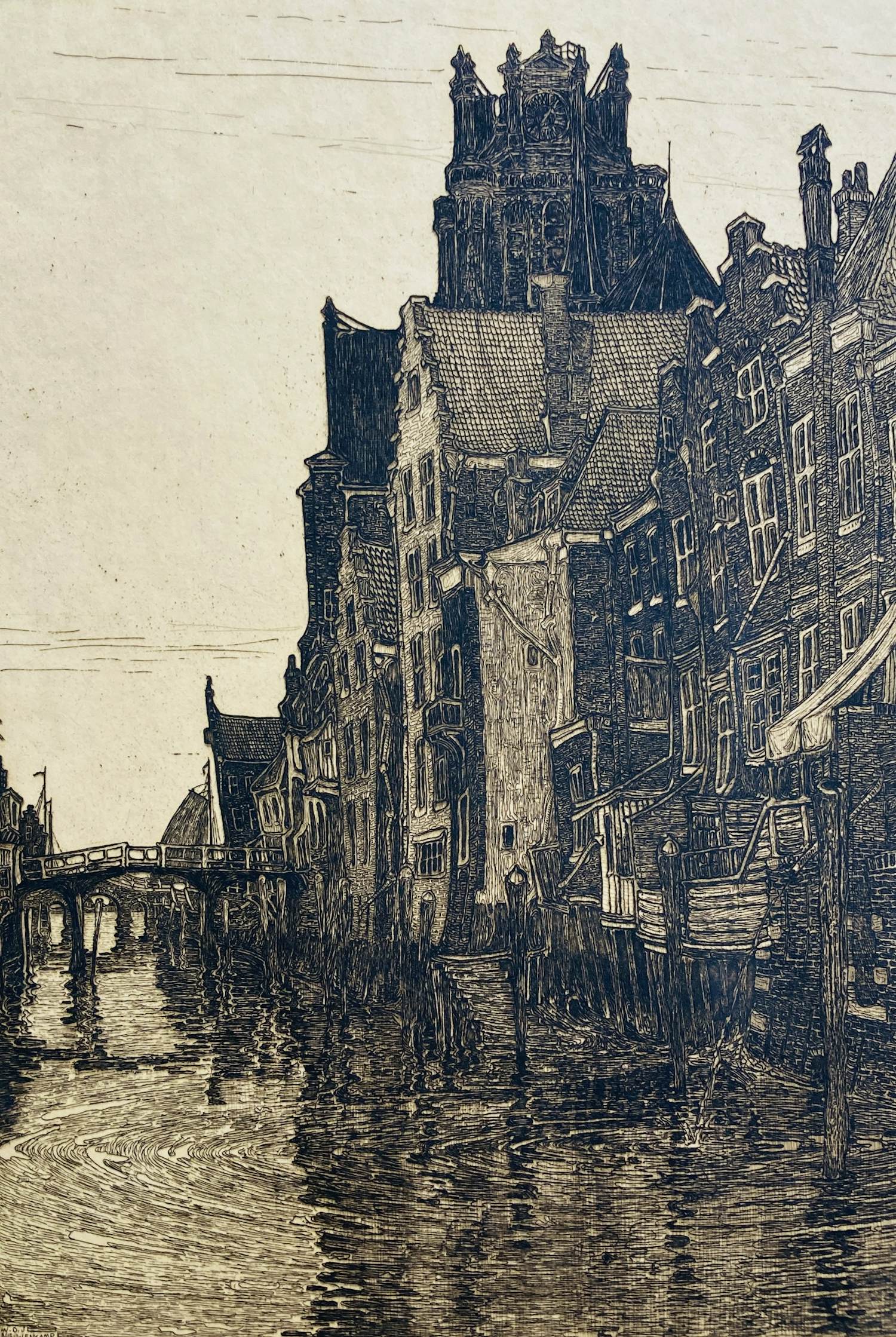 Wijnand Otto Jan Nieuwenkamp - stadsgezicht kopen? Bied vanaf 20!