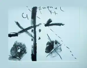 Antoni Tapies - onbekend vendu pour 120€ !