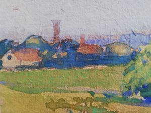 Jan Poortenaar - Hollands Landschap kopen? Bied vanaf 125!