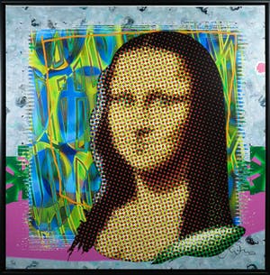 Arturo - Giclée op doek, Mona Lisa - Ingelijst (Groot) kopen? Bied vanaf 1!