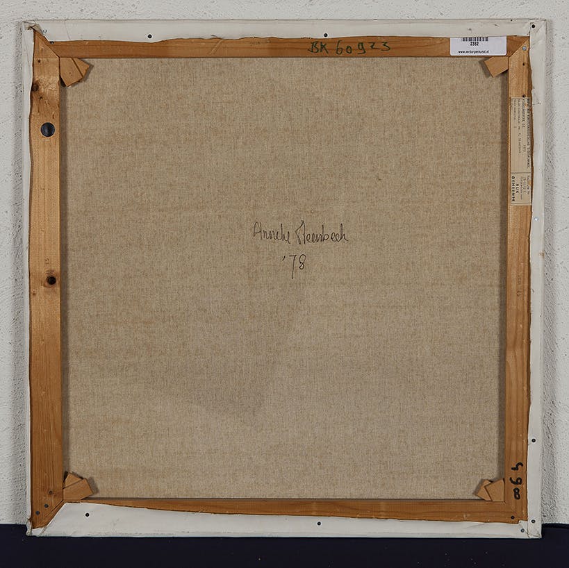 Anneke Steenbeek - Olieverf op doek - gesigneerd achterzijde doek - BKR Den Haag - 1979 kopen? Bied vanaf 15!