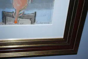 Lita van Engelenhoven - Tulipano - gemengde techniek 1996 - in een fraaie lijst kopen? Bied vanaf 100!