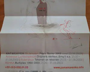 Panamarenko - Pepto Bismo folder/poster kopen? Bied vanaf 120!