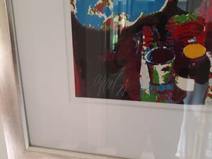 Karel Appel - Het gele hoofd Prachtig ingelijst kopen? Bied vanaf 325!