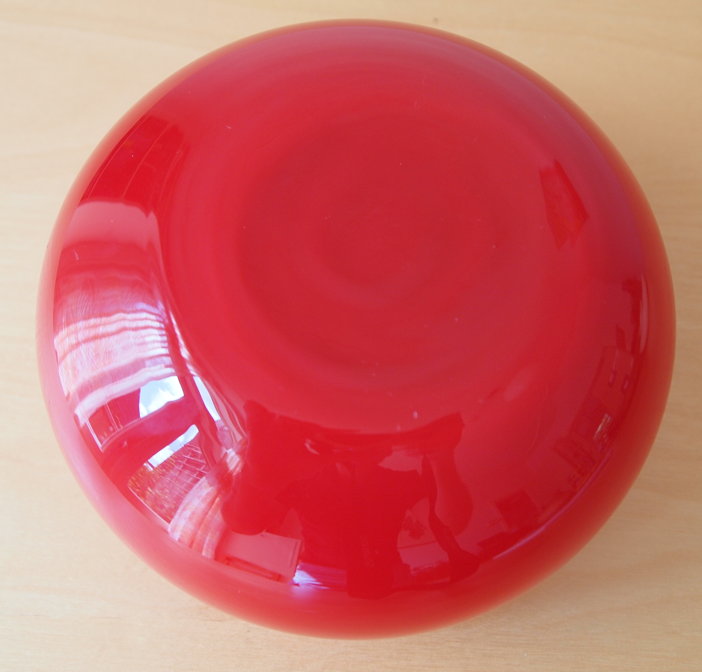 Niet of onleesbaar gesigneerd - Rode opaline hand geblazen Finse kandelaar van Muurla Ratia kopen? Bied vanaf 1!